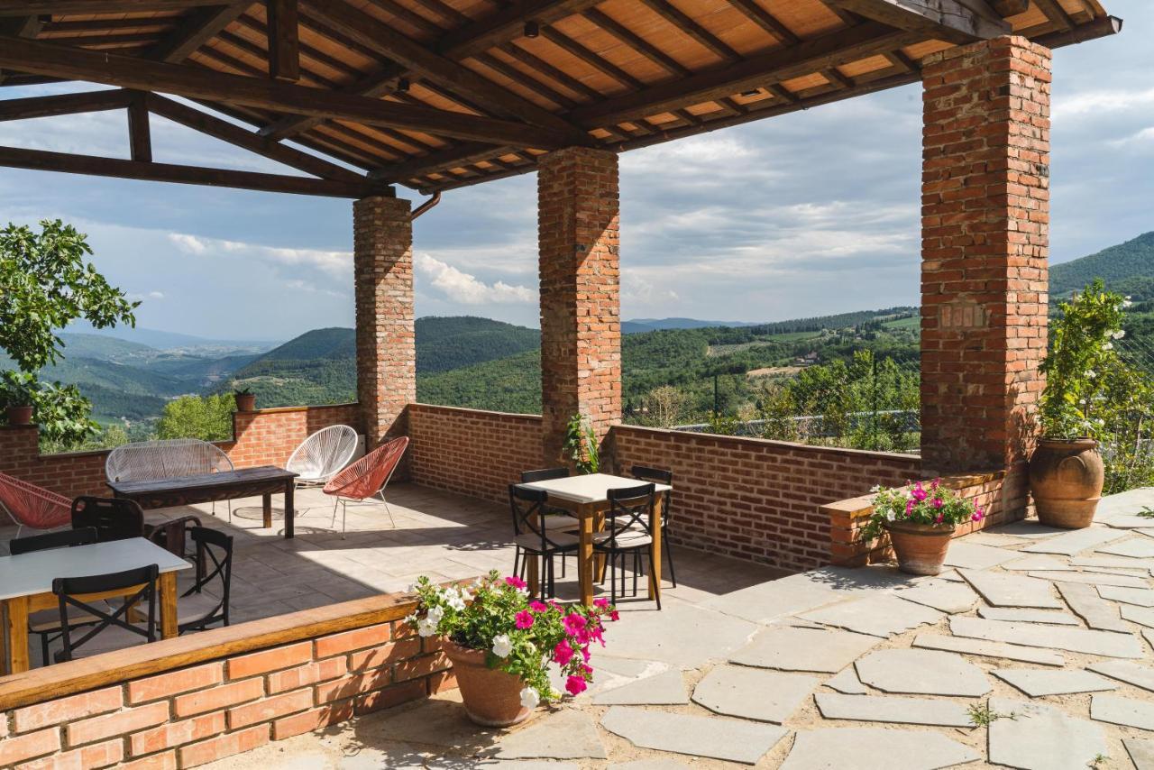 Agriturismo Le Fonti Понтассьеве Экстерьер фото